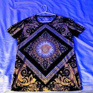 Golden Versace shirt!